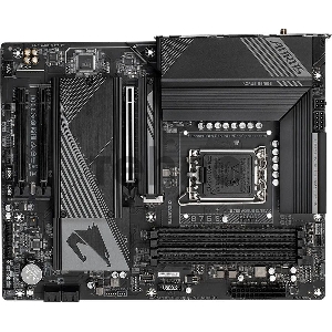 Материнская плата Gigabyte B760 AORUS ELITE AX DDR4, Socket 1700, B760, 4xDDR4-3200, HDMI+DP, 3xPCI-Ex16, 4xSATA3(RAID 0/1/5/10), 3xM.2, 8Ch Audio, 2.5GbLan, WiFi, (4+4)xUSB2.0, (5+2)xUSB3.2, (1+1)xUSB3.2 Type-C™, ATX, RTL