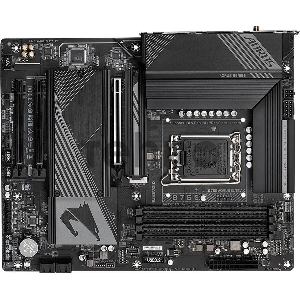 Материнская плата Gigabyte B760 AORUS ELITE AX DDR4, Socket 1700, B760, 4xDDR4-3200, HDMI+DP, 3xPCI-Ex16, 4xSATA3(RAID 0/1/5/10), 3xM.2, 8Ch Audio, 2.5GbLan, WiFi, (4+4)xUSB2.0, (5+2)xUSB3.2, (1+1)xUSB3.2 Type-C™, ATX, RTL