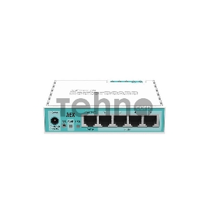 Роутер MikroTik RB750Gr3 hEX (RouterOS L4) with power supply and case 5 port 10/100/1000 гигабитный высокопроизводительный Ethernet