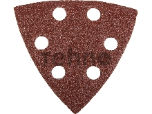 Шлифовальная бумага, лента, круги Треугольник шлифовальный универсальный STAYER (35460-040) на велкро основе, 6 отверстий, Р40, 93х93х93мм, 5шт
