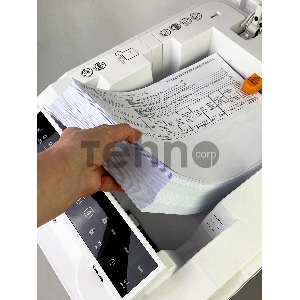 Уничтожитель документов ГЕЛЕОС АП55-5, DIN P-5 (5 ур-нь секр.), фрагмент 1,9х12мм, АВТОПОДАЧА 400 лист  (70г/м2), пл.карты/скрепки/скобы, 55 литров