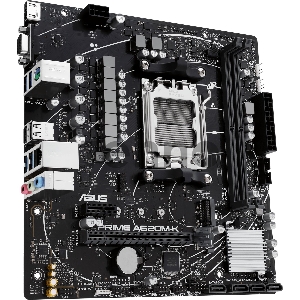 Материнская плата Asus PRIME A620M-K SocketAM5 AMD A620 2xDDR5 mATX AC`97 8ch(7.1) GbLAN RAID+VGA+HDMI