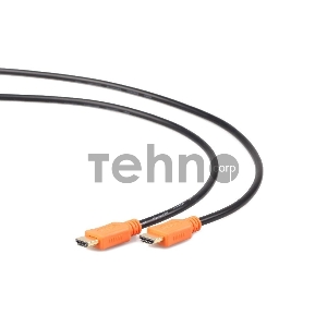 Кабель HDMI Gembird/Cablexpert , 4.5м, v1.4, 19M/19M, серия Light, черный, позол.разъемы, экран (CC-HDMI4L-15)
