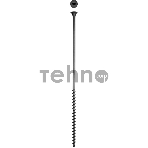 Саморезы KRAFTOOL СГД гипсокартон-дерево, 150 х 4.8 мм, 300 шт, фосфатированные, 3005-150