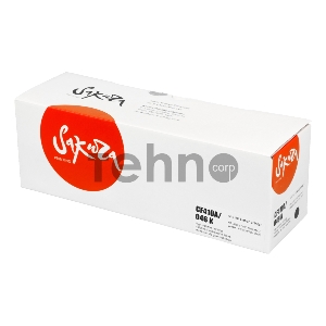 Картридж SAKURA CF410A/046BK для HP и Canon, черный, 2200 к.