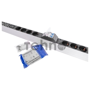 Блок силовых розеток Rem Rem-32, Shuko х 20, IEC 60320 С19 х 12, вход колодка, 19