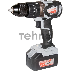 Дрель-шуруповерт ударная Интерскол ДАУ-13/18В аккум. патрон:быстрозажимной (кейс в комплекте)