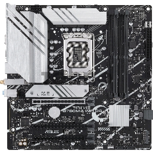 Материнская плата Asus PRIME B760M-A WIFI D4 Soc-1700 Intel B760 4xDDR4 mATX AC`97 8ch(7.1) GbLAN RAID+HDMI+DP