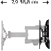 Кронштейн для телевизора Hama H-108713 черный 10"-48" макс.25кг настенный фиксированный, фото 14
