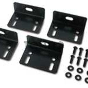 Аксессуары для шкафов и стоек APC AR8112BLK Bolt-down Bracket Kit, Black