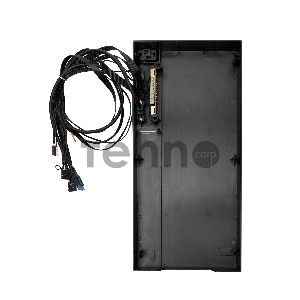 Корпус Minitower Exegate BAA-103 Black, mATX, <AAA400, 80mm>, 2*USB, Audio