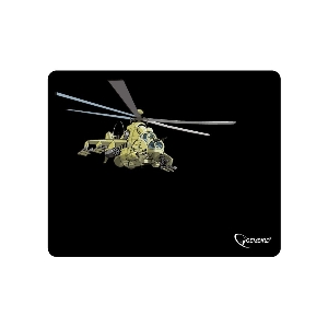 Коврик Gembird MP-GAME9, рисунок- вертолет, Коврик игровой для мыши, размеры 250*200*3мм