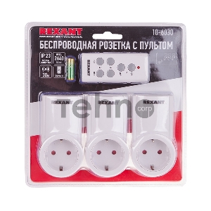 Радиоуправляемая  розетка c пультом RX-003 (один пульт, три розетки)