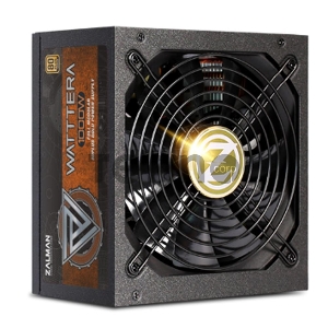 Блок питания Zalman ZM1000-EBTII, 1000W, ATX12V v2.3, EPS, APFC, 14cm Fan, 80+ Gold, Full Modular, Retail
