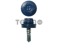 Саморезы СКМ кровельные, RAL 5005 синий насыщенный, для металлических конструкций, 19 х 5.5 мм, 2 500 шт, ЗУБР Профессионал