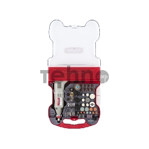 Шлифовальная машина ЗУБР Гравер [ЗГ-130ЭК H172] { электрический с набором мини-насадок в кейсе, 172 предмета }