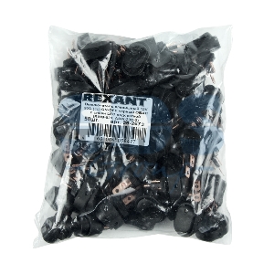 Выключатель клавишный 12V 20А (3с) ON-OFF черный ОВАЛ с зеленой LED подсветкой  REXANT