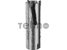 Коронка с твердосплавными резцами ЗУБР ПРОУНИВЕРСАЛ 25мм