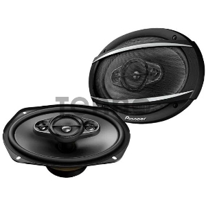 Колонки автомобильные Pioneer TS-A6977S 650Вт 89дБ 4Ом 15x23см (6x9дюйм) (ком.:2кол.) коаксиальные четырехполосные