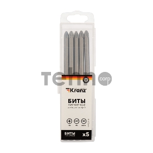 Бита PH2х127 мм для шуруповерта (упак. 5 шт.) Kranz
