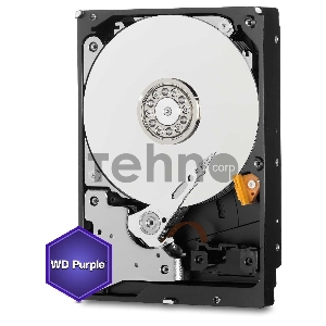 Жесткий диск WD Original SATA-III 3Tb WD30PURX Video Purple (5400rpm) 64Mb 3.5