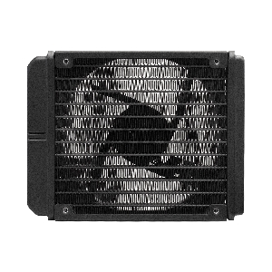 Комплект водяного охлаждения ExeGate EX293456RUS BlackWater-120.PWM.ARGB (3 PIN 5V ADDRESSABLE RGB подсветка, LGA2066/2011/1366/1150/1151/1155/1156/1200/1700/AM4/FM1/FM2/FM2+/AM2/AM2+/AM3/AM3+, TDP 150W, Fan 120mm, PWM, 800-2000RPM, Hydro bearing, 4pin, 1