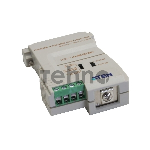 Конвертер, RS-232<=>RS-485/422, DB25>4 винта + RJ11, Female, Б.П. DC 9V, (до 32 подкл.;изоляция до 2000V DC) RS232C TO RS485 (RS422) CONVER