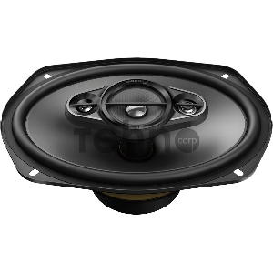 Колонки автомобильные Pioneer TS-A6977S 650Вт 89дБ 4Ом 15x23см (6x9дюйм) (ком.:2кол.) коаксиальные четырехполосные