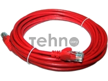 Патч-корд LANMASTER LSZH UTP кат.5e, 0.5 м, красный