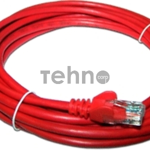Патч-корд LANMASTER LSZH UTP кат.5e, 0.5 м, красный Патч-корд LANMASTER LSZH UTP кат.5e, 0.5 м, красный