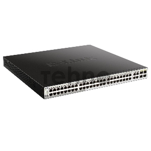 Коммутатор D-Link DGS-1210-52 WebSmart с 48 портами 10/100/1000Base-T и 4 портами 1000Base-X SFP Коммутатор D-Link DGS-1210-52 WebSmart с 48 портами 10/100/1000Base-T и 4 портами 1000Base-X SFP