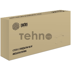 Стол Cactus CS-ED-WWT столешница МДФ белый каркас белый