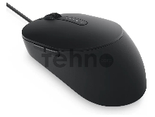 Мышь Dell Mouse MS3220 Wired; Laser; USB 2.0; 3200 dpi; 5 butt; Black