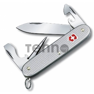 Нож перочинный Victorinox Pioneer Alox (0.8201.26) 93мм 8функций серебристый карт.коробка Нож перочинный Victorinox Pioneer Alox (0.8201.26) 93мм 8функций серебристый карт.коробка