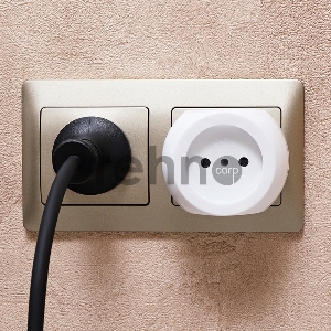 Тройник электрический «Шар» 220 В 6 А белый REXANT