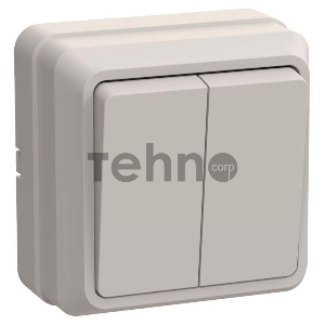 Выключатель Iek EVO20-K33-10-DC ВС20-2-0-ОКм 2кл 10А откр.уст. ОКТАВА (кремовый)
