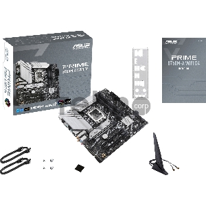 Материнская плата Asus PRIME B760M-A WIFI D4 Soc-1700 Intel B760 4xDDR4 mATX AC`97 8ch(7.1) GbLAN RAID+HDMI+DP