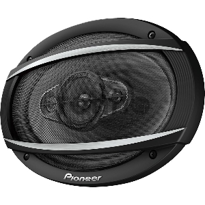 Колонки автомобильные Pioneer TS-A6977S 650Вт 89дБ 4Ом 15x23см (6x9дюйм) (ком.:2кол.) коаксиальные четырехполосные