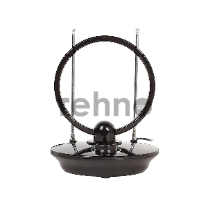 Телевизионная антенна HARPER ADVB-2969 (комнатная, активная;DVB-T2; VHF / UHF (174–230 MHz, 470-862 MHz); 25 dB; 75 ; 3 dB; 1м)