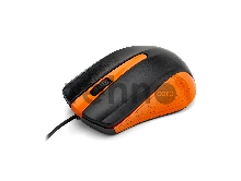 Мышь Exegate EX280437RUS SH-9030BO <black+orange, optical, 3btn/scroll, 1200dpi, USB>
