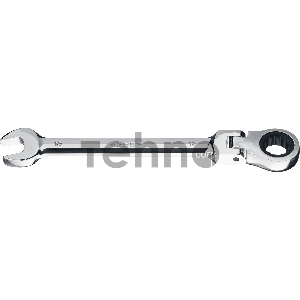 Ключ гаечный Зубр Комбинированный трещоточный шарнирный ПРОФ. 27101-13