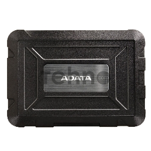 Внешний корпус для жесткого диска 2.5 ADATA External Enclosure ED600 AED600U31-CBK USB 3.1, For SSD, HDD 7mm&9.5mm, IP54, Black, Retail