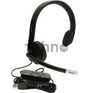 Наушники с микрофоном Microsoft LX-6000 черный 2м накладные USB оголовье (7XF-00001)