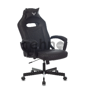 Кресло игровое Zombie VIKING 6 KNIGHT черный искусственная кожа с подголов. крестовина металл