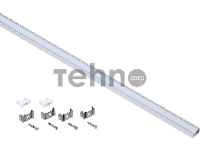IEK LSADD1607-SET1-2-N1-1-08 Профиль алюм. для LED ленты 1607 накл. прям. 2м к-т опал