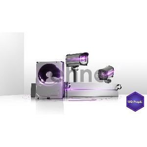 Жесткий диск WD Original SATA-III 3Tb WD30PURX Video Purple (5400rpm) 64Mb 3.5