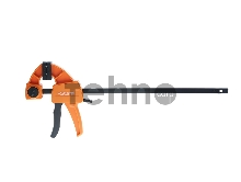 Струбцина быстрозажимная Sturm! 1078-08-60, 600мм, резиновые накладки, 70-100кгс, сжим-разжим