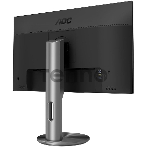 МОНИТОР 27 AOC U2790PQU Gray с поворотом экрана (IPS, 3840x2160, 5 ms, 178°/178°, 350 cd/m, 50M:1, +HDMI, +HDMI 2.0, +D