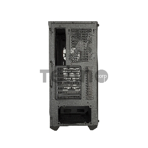 Корпус без БП Cooler Master MasterBox MB511, 2xUSB3.0, 1x120 Fan, w/o PSU, Black, Red Trim, Mesh Front Panel, ATX