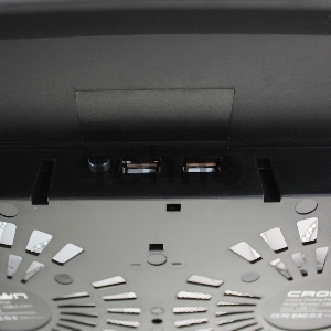Подставка для ноутбука CROWN CMLC-530T  (Для ноутбуков17 ;Размер: 395*305*54мм;Размер вентилятора: D140*20мм *2шт.;LED подсветка красная; USB)